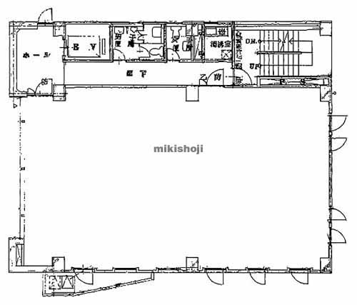 宇都宮市の東武宇都宮西口ビル 平面1
