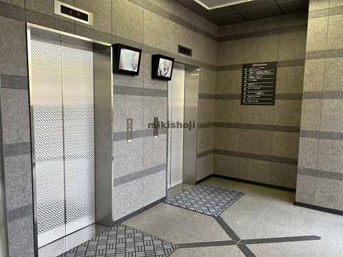 山一仙台中央ビル エレベーターホール2