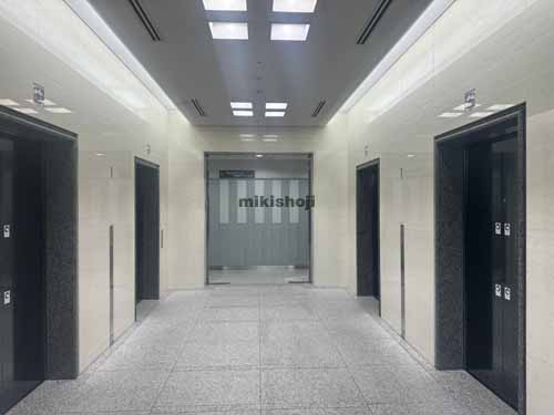 仙台パークビル エレベーターホール1