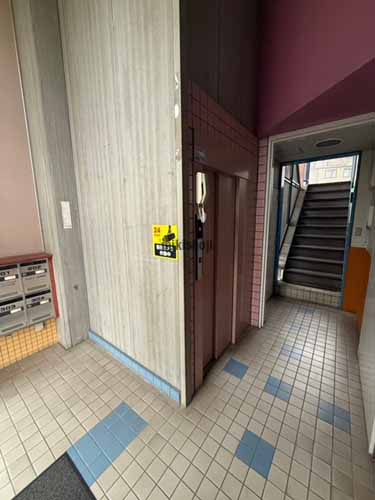 マルス工芸ビル エレベーターホール1