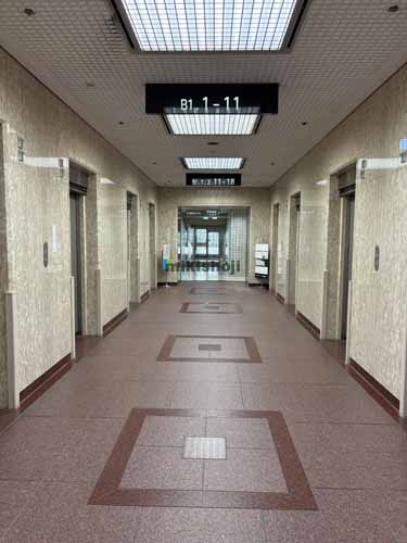 名古屋広小路ビルヂング エレベーターホール1