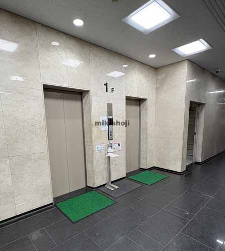 岡崎市全域の岡崎センタービル エレベーターホール1