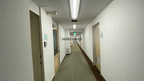 南森町周辺の島根ビルディング エレベーターホール2