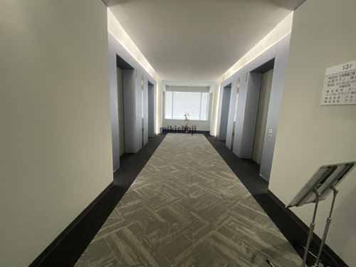 中之島インテス エレベーターホール3