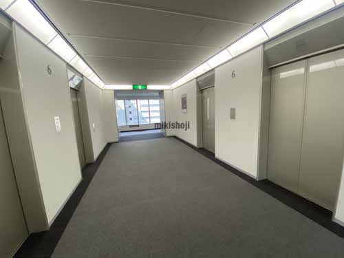 アクア堂島東館 エレベーターホール1