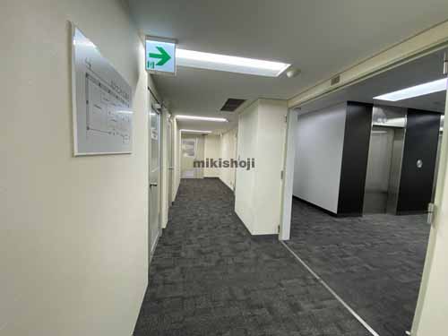 瓦町～久太郎町の大阪ＪＰビル エレベーターホール3