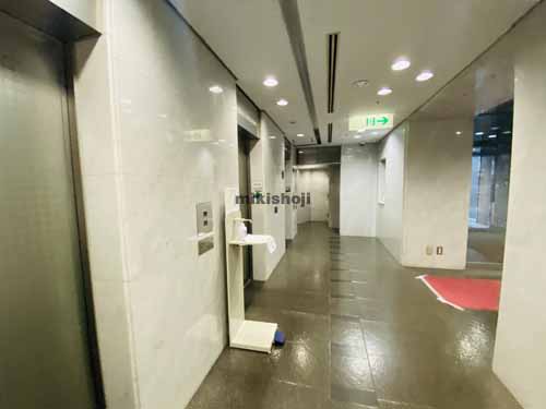 住宅金融支援機構・矢野ビル エレベーターホール3