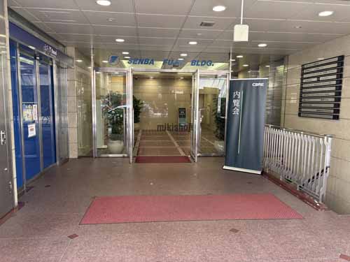 船場フジイビル エレベーターホール2