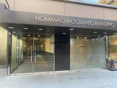 北久宝寺町～博労町の本町コラボビル エントランス7