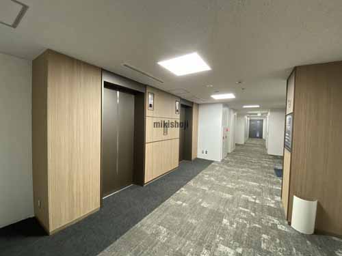 北浜野村ビル エレベーターホール2