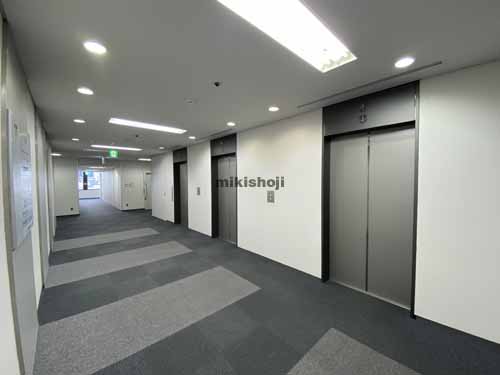 肥後橋センタービル エレベーターホール2