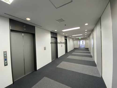 肥後橋センタービル エレベーターホール3