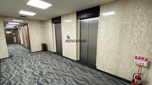 土佐堀・京町堀・西本町の大阪建大ビルディング エレベーターホール3