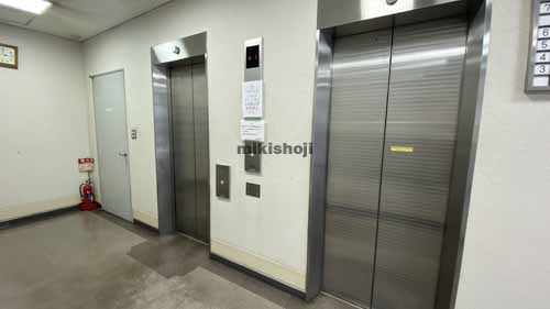 阿波座・立売堀の阿波座ビル エレベーターホール2