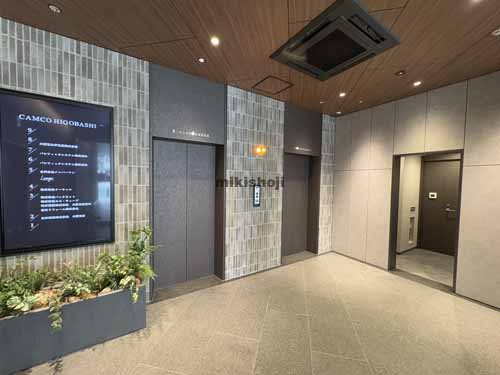 ＣＡＭＣＯ肥後橋ビル エレベーターホール2