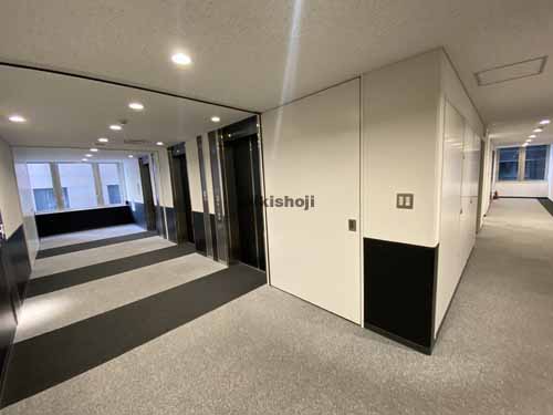 御堂筋ジュンアシダビル エレベーターホール3