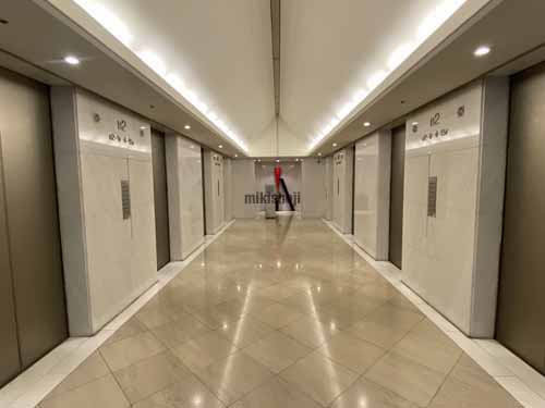 梅田阪神第１ビルディング（ハービスＯＳＡＫＡ） エレベーターホール2