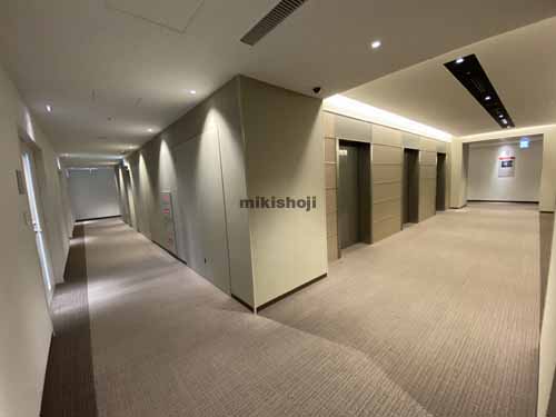 オービック御堂筋ビル エレベーターホール3