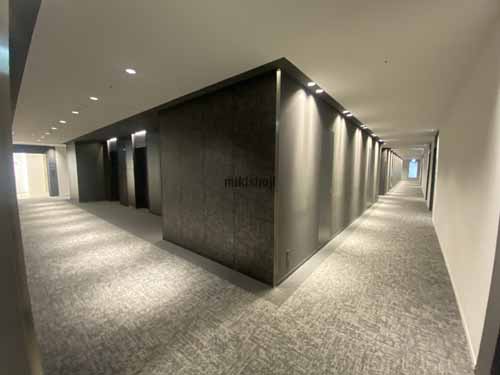 大阪堂島浜タワー エレベーターホール3