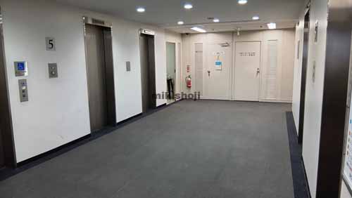 福岡朝日ビル エレベーターホール2