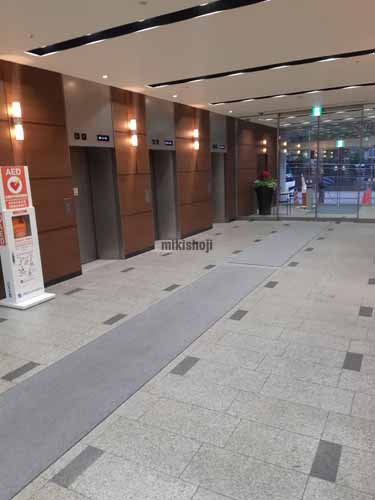 天神ビル本館 エレベーターホール1