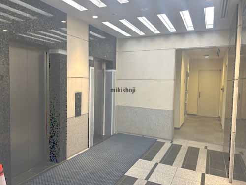 九勧大名ビル エレベーターホール1