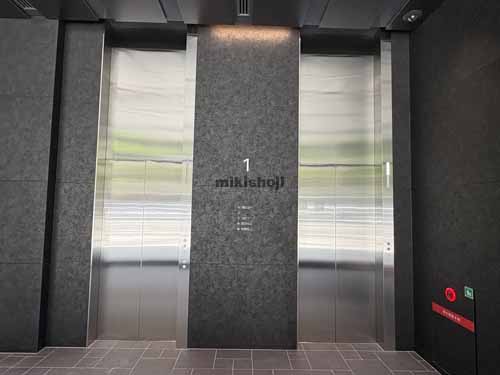 天神ブリッククロス エレベーターホール2