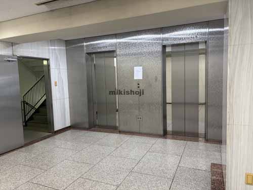赤坂ロングビーチビル エレベーターホール1