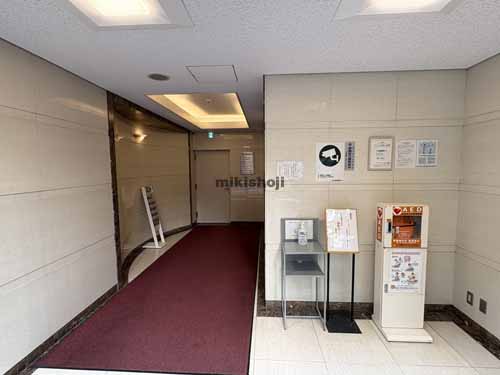 虎ノ門セントラルビル エレベーターホール1