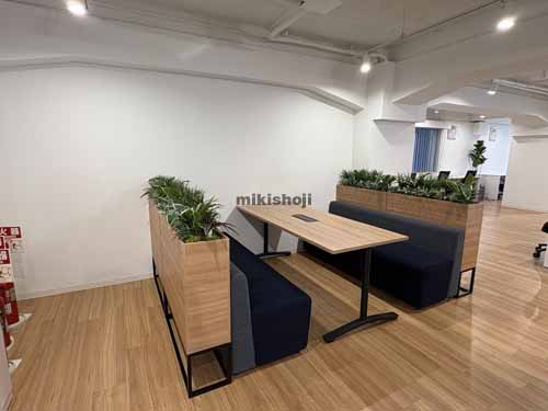 広尾オフィスビル セットアップ室内2