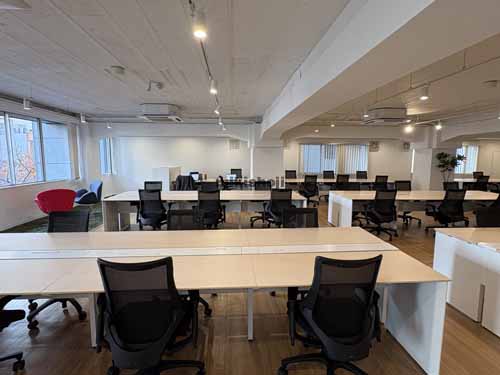 広尾オフィスビル セットアップ室内5