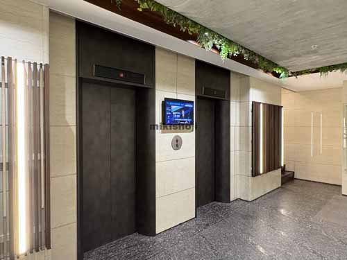 いちご神宮前ビル エレベーターホール1