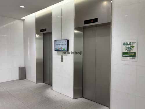 芝公園の芝公園三丁目ビル エレベーターホール1