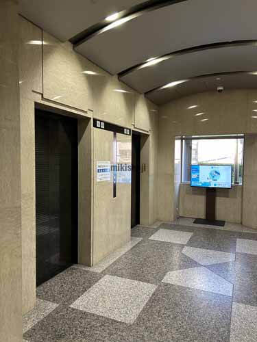 渋谷プロパティータワー エレベーターホール1