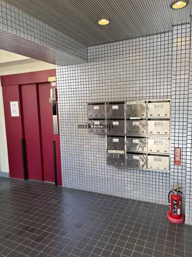 日本橋インテリジェントフラッツ エレベーターホール1