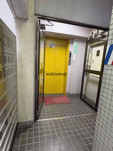 セキネビル エレベーターホール1