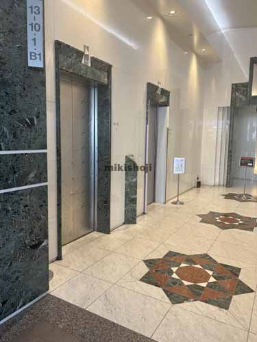 芝浦クリスタル品川 エレベーターホール3