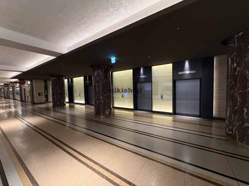 丸の内・大手町の大手町ビル エレベーターホール1