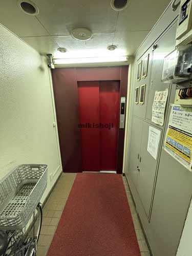 芝大門の須田ビル エレベーターホール1