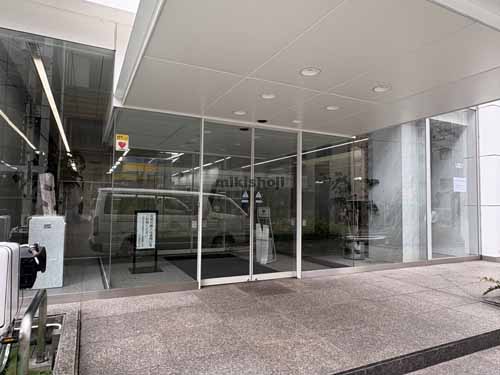 八丁堀の八丁堀岡谷ビル エントランス1