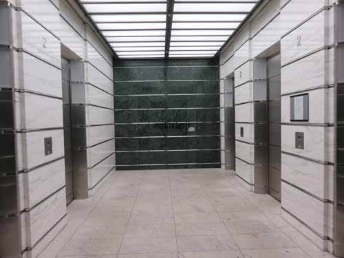 虎ノ門・愛宕の愛宕グリーンヒルズＭＯＲＩタワー エレベーターホール2