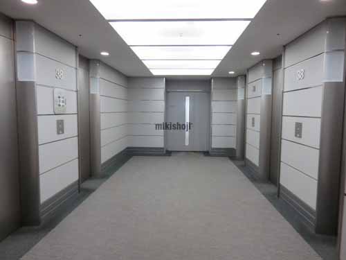 虎ノ門・愛宕の愛宕グリーンヒルズＭＯＲＩタワー エレベーターホール4