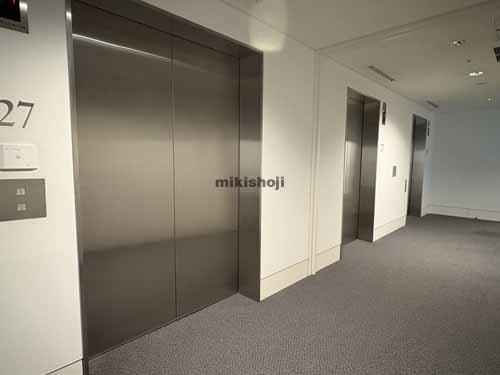 六本木ヒルズ森タワー エレベーターホール2