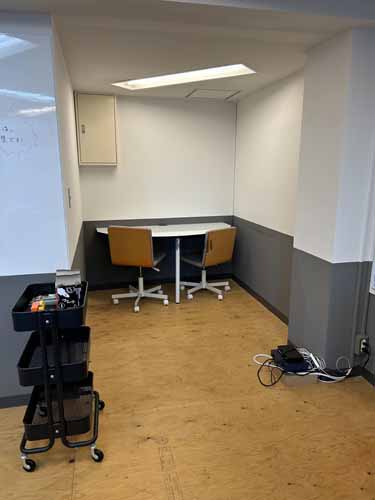 新宿ワープ セットアップ室内1