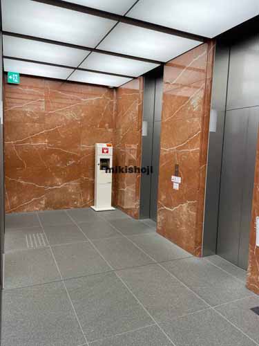 京阪神虎ノ門ビル エレベーターホール1