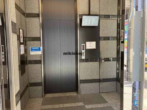 西五反田のリードシー目黒不動前ビル エレベーターホール1