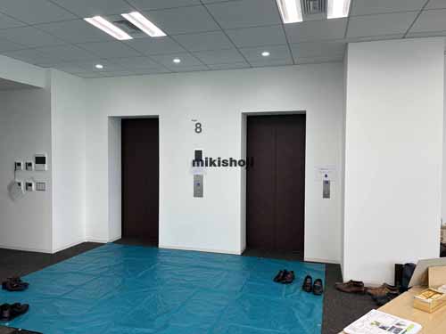 芝大門サンワビル エレベーターホール1