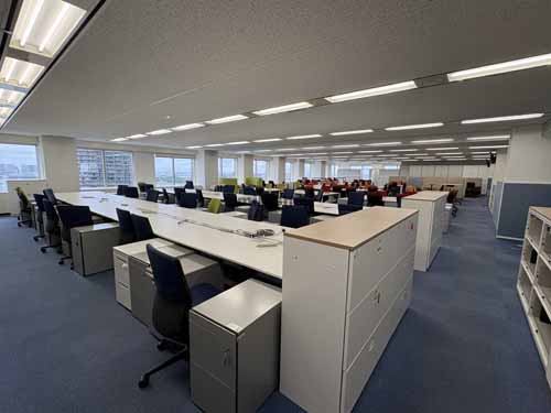 東品川のシーフォートスクエアＣ棟 居抜き室内5