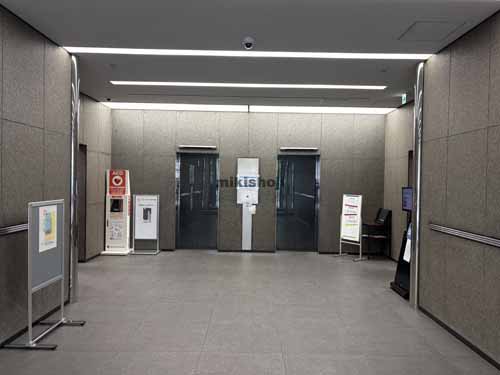 中央区の日本生命千葉ビル エレベーターホール1